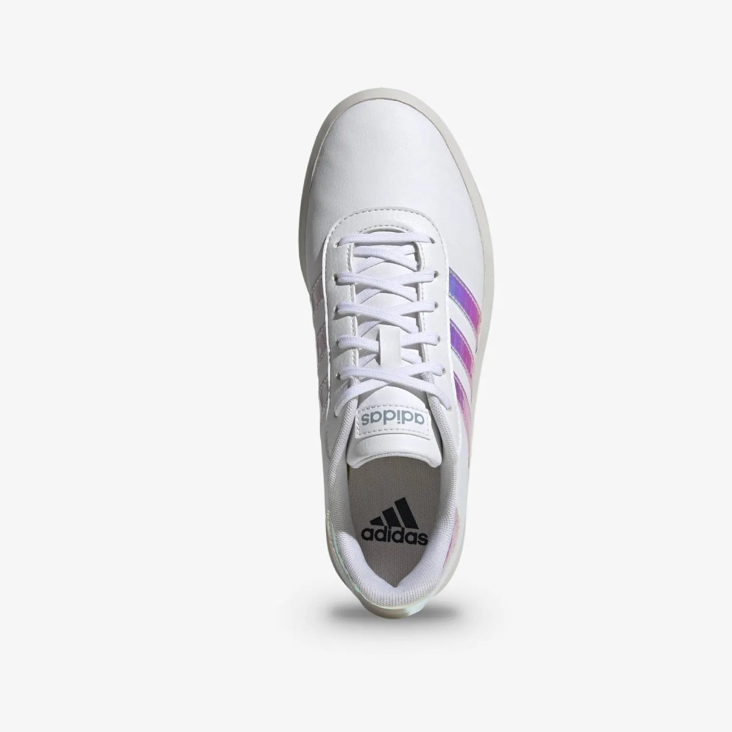 Tenis Adidas Court Platform Mujer Blanco Tornazol