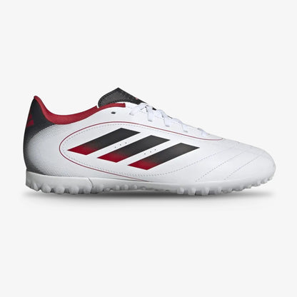 Guayos Sintetica Adidas Goletto IX Hombre Blanco Negro Rojo
