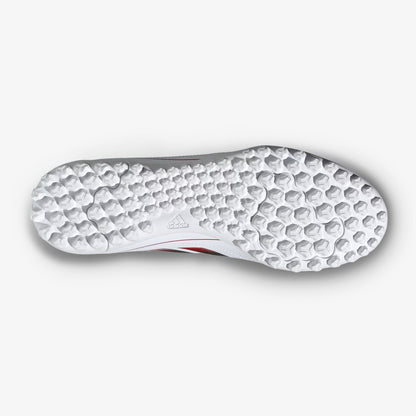 Guayos Sintetica Adidas Goletto IX Hombre Blanco Negro Rojo