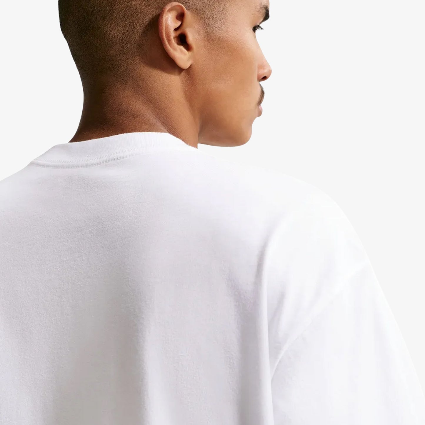 Camiseta Nike Just Hombre Blanco