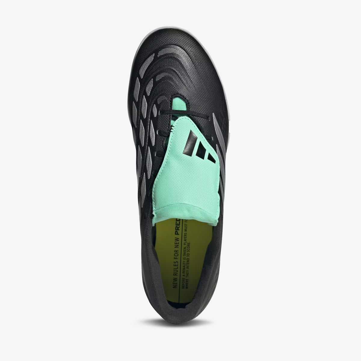 Guayos Sintética Adidas Predator Unisex Negro Plateado