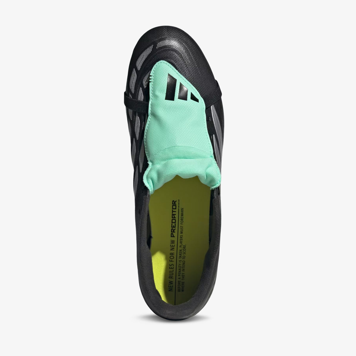 Guayos Adidas Predator Unisex Negro Plateado