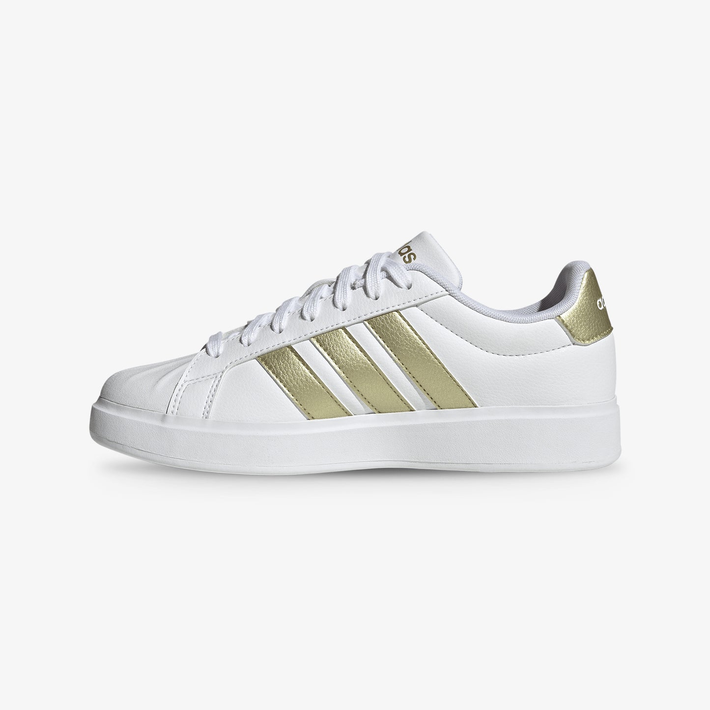 Tenis Adidas Streettalk Mujer Blanco Dorado