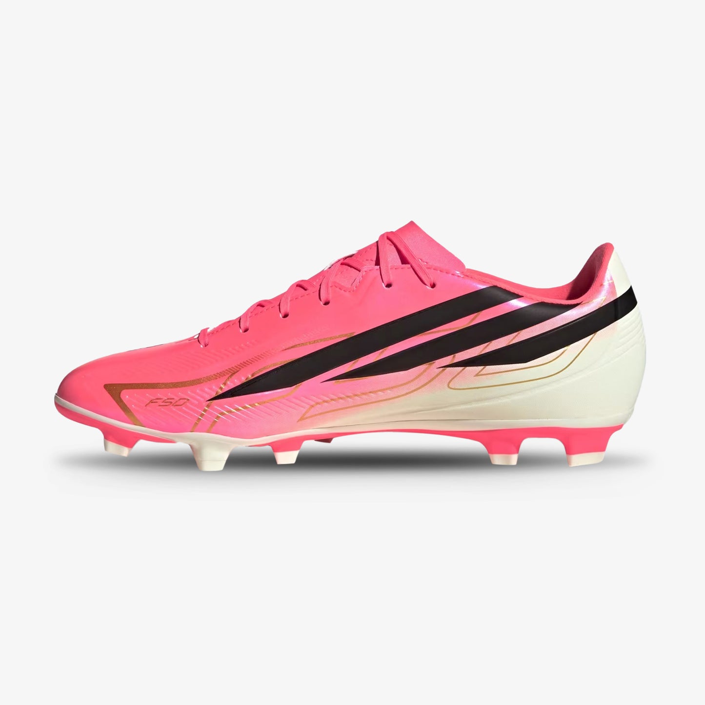 Guayos Adidas F50 Hyperfast Cb Hombre Rosado Negro