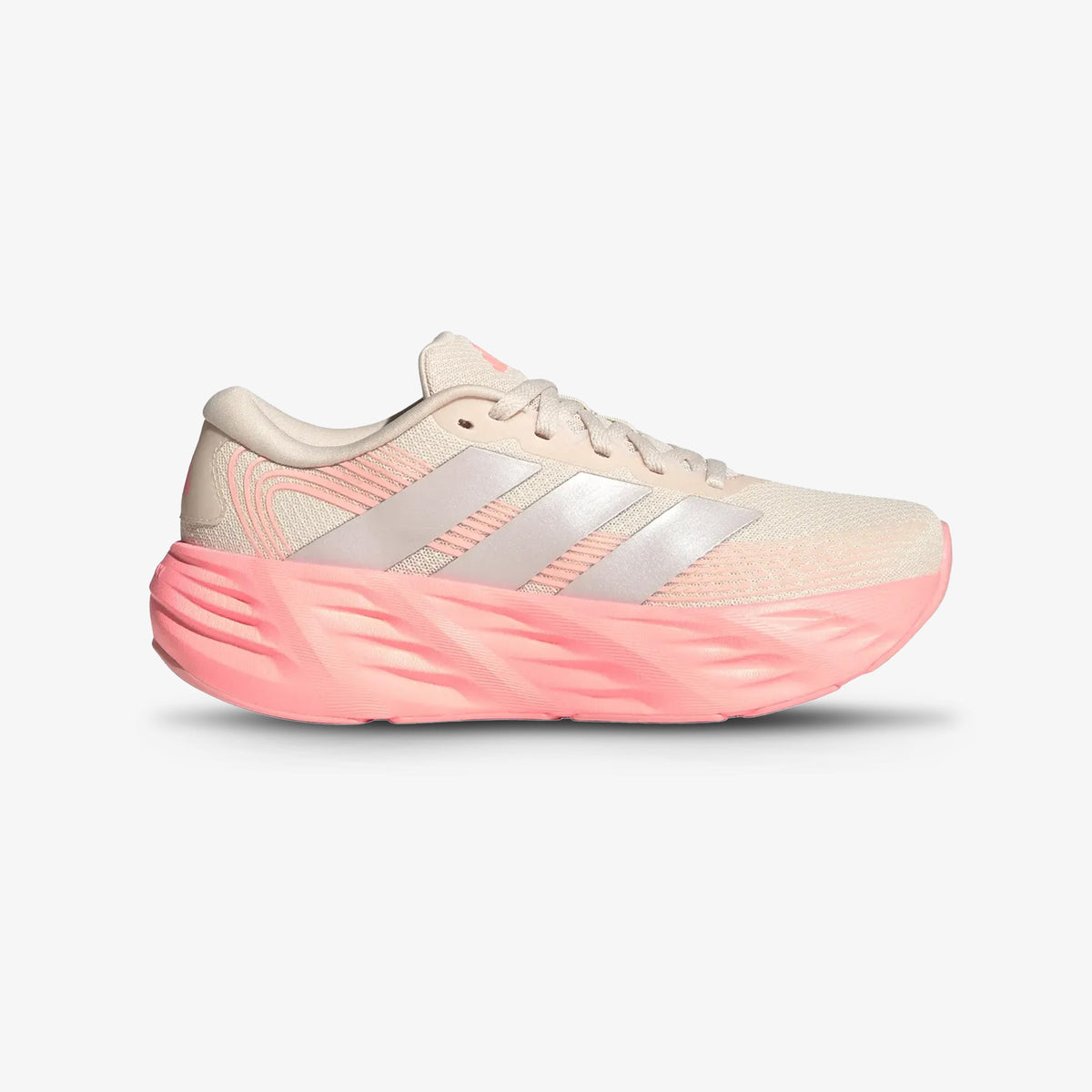 Tenis Adidas Galaxy 8 Mujer Beige Rosa