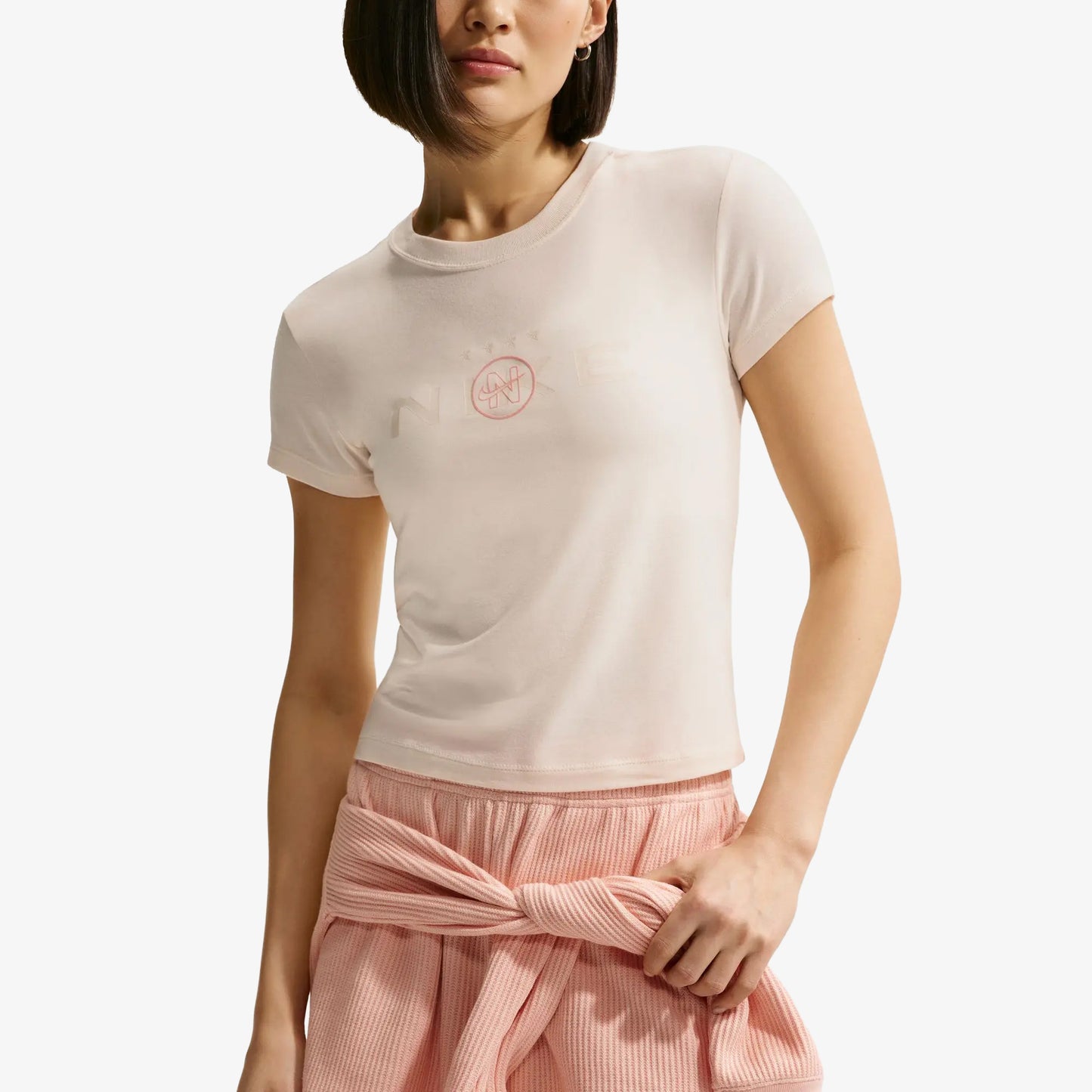 Camiseta Nike Sportswear Chill Mujer Beige
