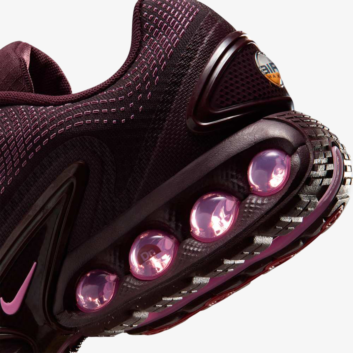 Tenis Nike Air Max Dn Mujer Vinotinto