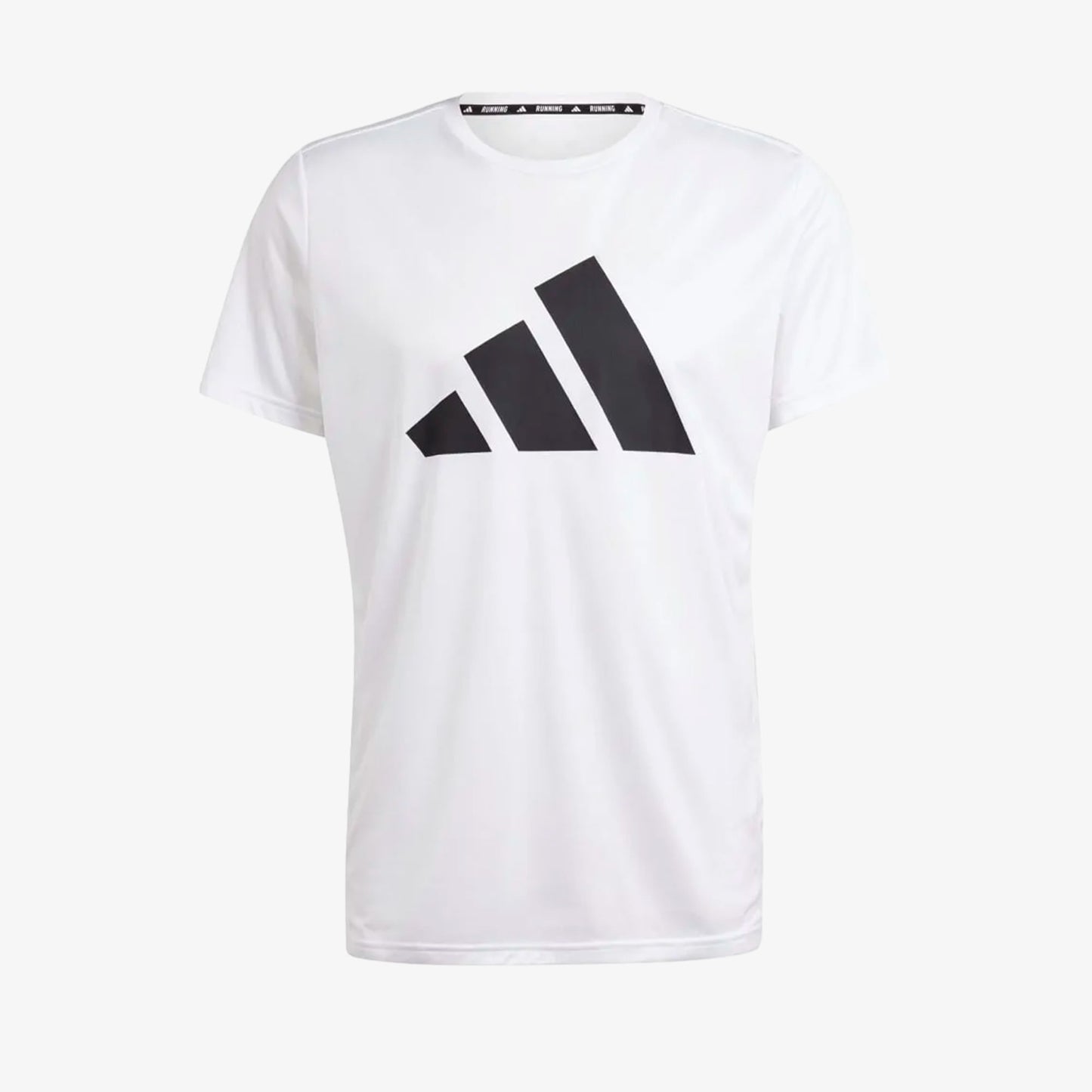 Camiseta Adidas Run It Hombre Blanco
