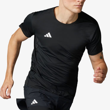 Camiseta Adidas Adizero Essentials Hombre Negro