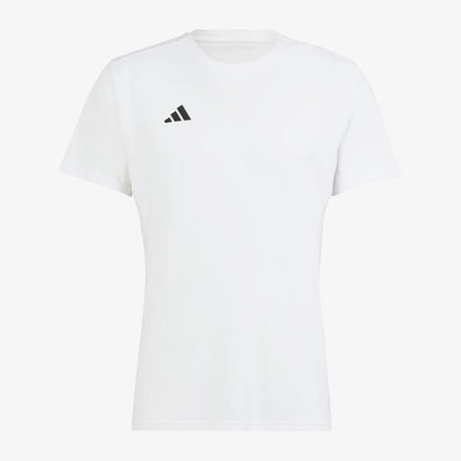 Camiseta Adidas Adizero Essentials Hombre Blanco
