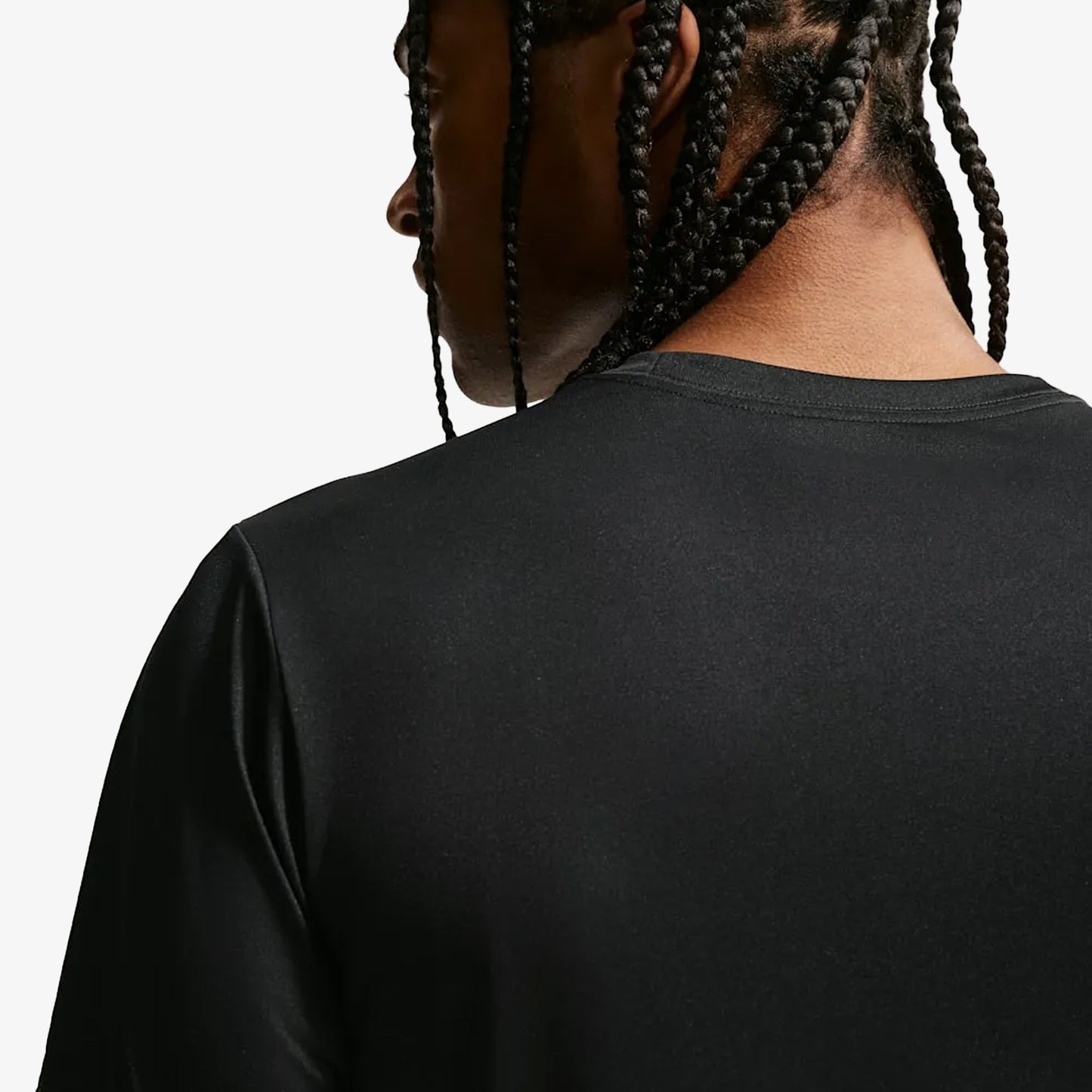 Camiseta Nike Dri Fit Hombre Negro