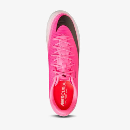 Guayos Nike Vapor 17 Firm Ground Hombre Blanco Rosa