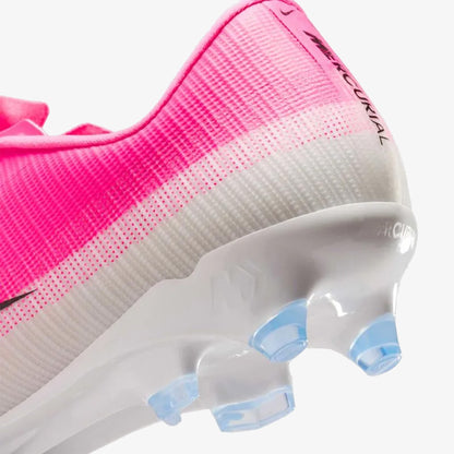 Guayos Nike Vapor 17 Firm Ground Hombre Blanco Rosa