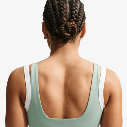 Top Nike One Mujer Verde Menta