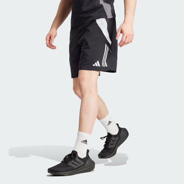 Pantaloneta Corta Adidas Tiro 24 Hombre Negro