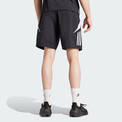 Pantaloneta Corta Adidas Tiro 24 Hombre Negro