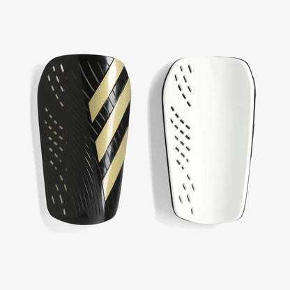 Canilleras Adidas Tiro Club Unisex Negro Dorado