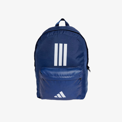 Morral Adidas Back To School 3 Rayas Unisex Azul Blanco