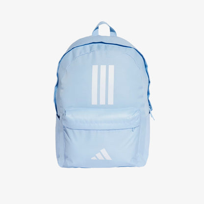 Morral Adidas Back To School 3 Rayas Unisex Azul Claro