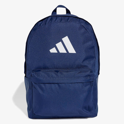 Morral Adidas Classic 3 Barras Logo Unisex Azul