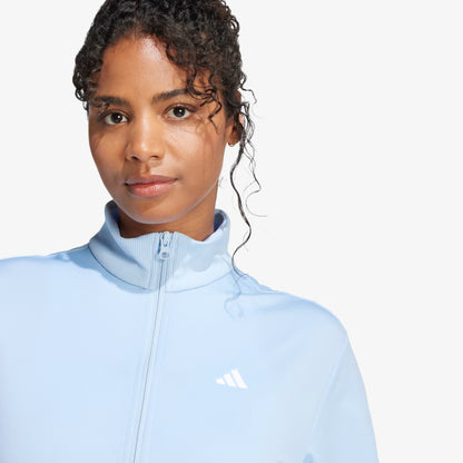 Chaqueta Adidas Essentials Feel Cozy Mujer Azul