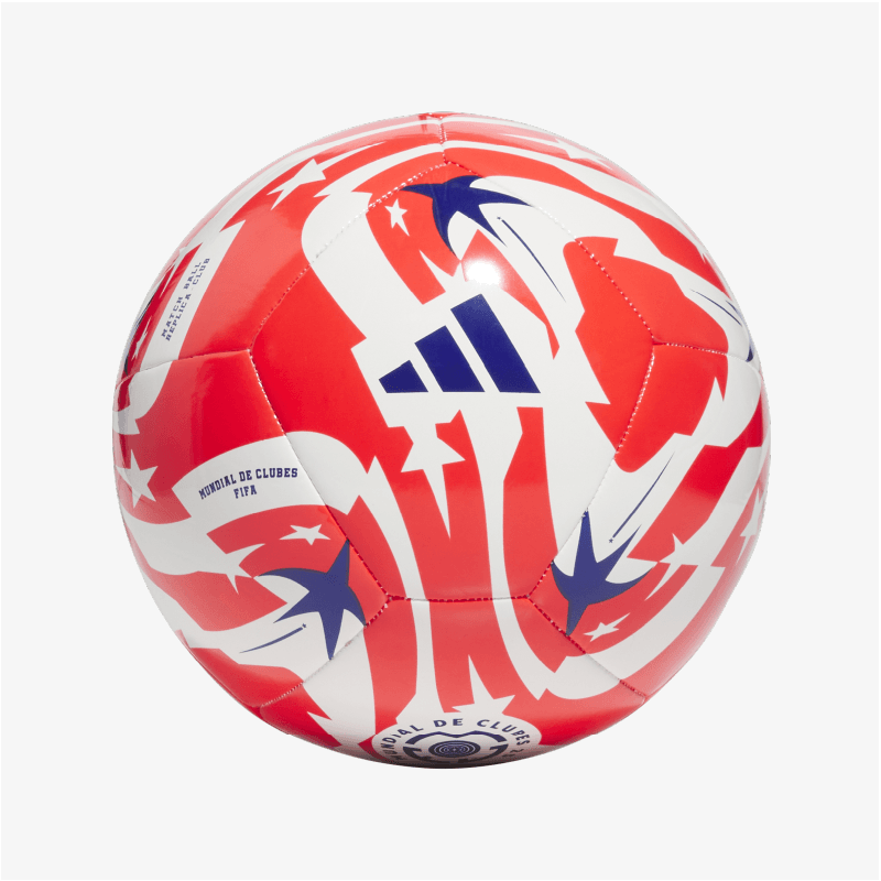 Balon Adidas Clubes FIFA 25 Blanco Rojo