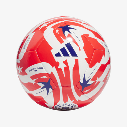 Balon Adidas Clubes FIFA 25 Blanco Rojo