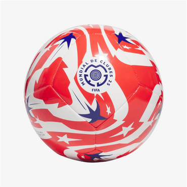 Balon Adidas Clubes FIFA 25 Blanco Rojo