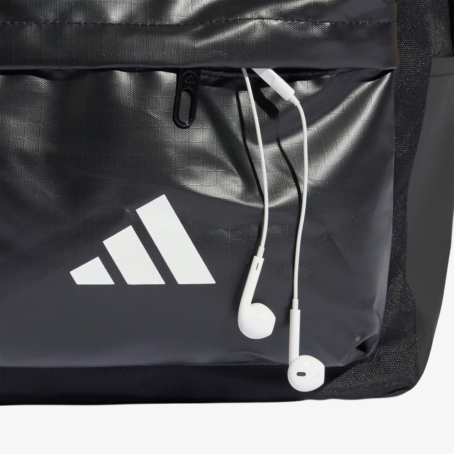 Morral Adidas Back To School 3 bandas Unisex Negro Blanco