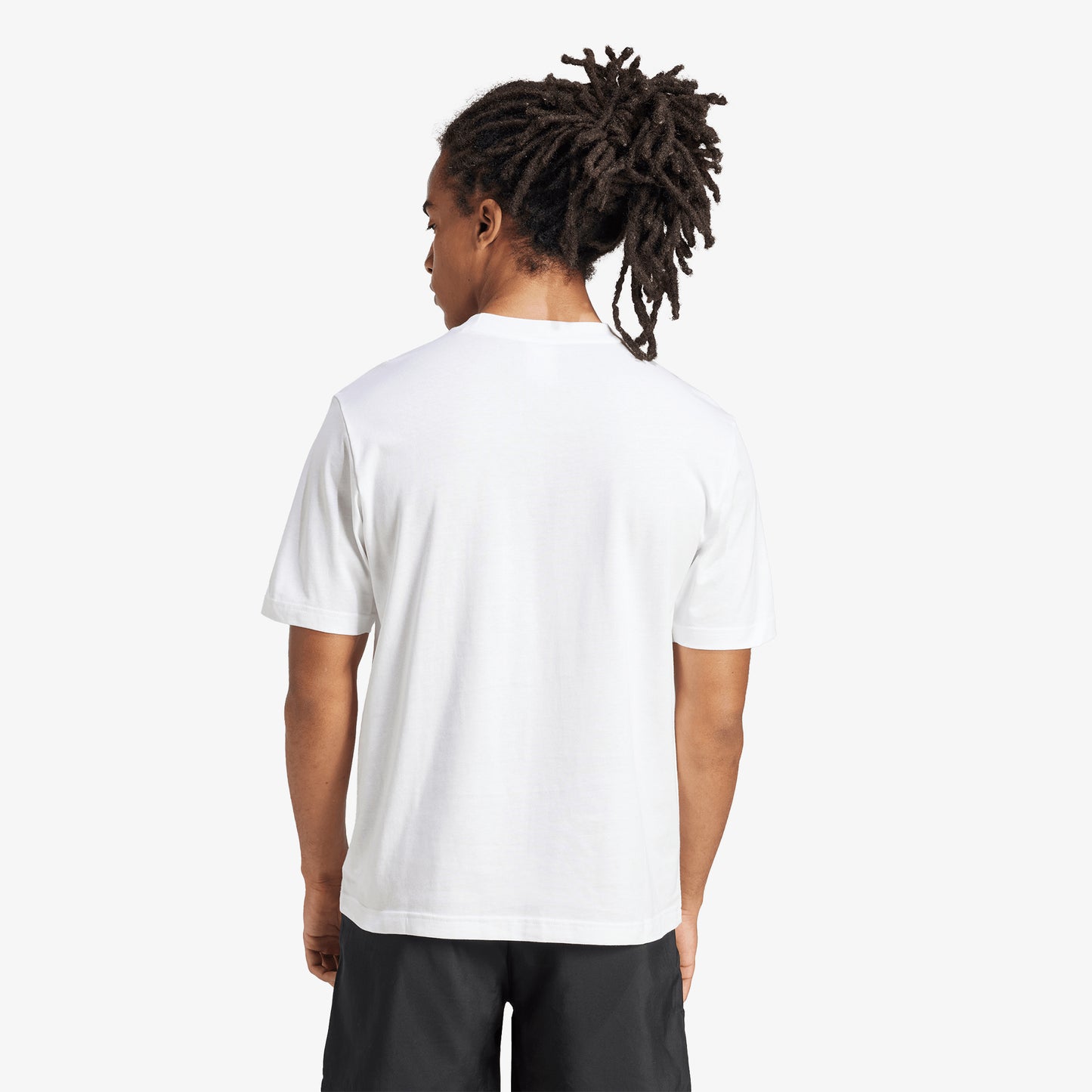 Camiseta Adidas Essentials Small Logo Hombre Blanco