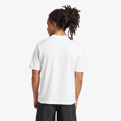 Camiseta Adidas Essentials Small Logo Hombre Blanco