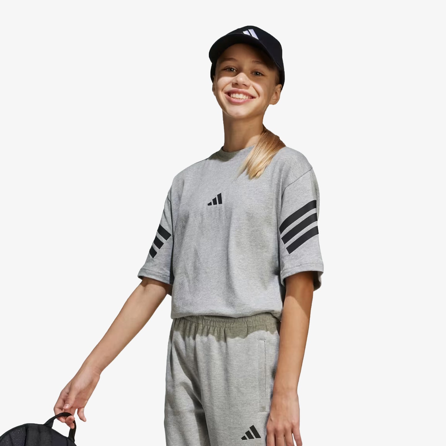 Gorra Adidas New Logo Unisex Negro Blanco