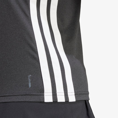 Camiseta Adidas Essentials 3 Tiras Mujer Negro