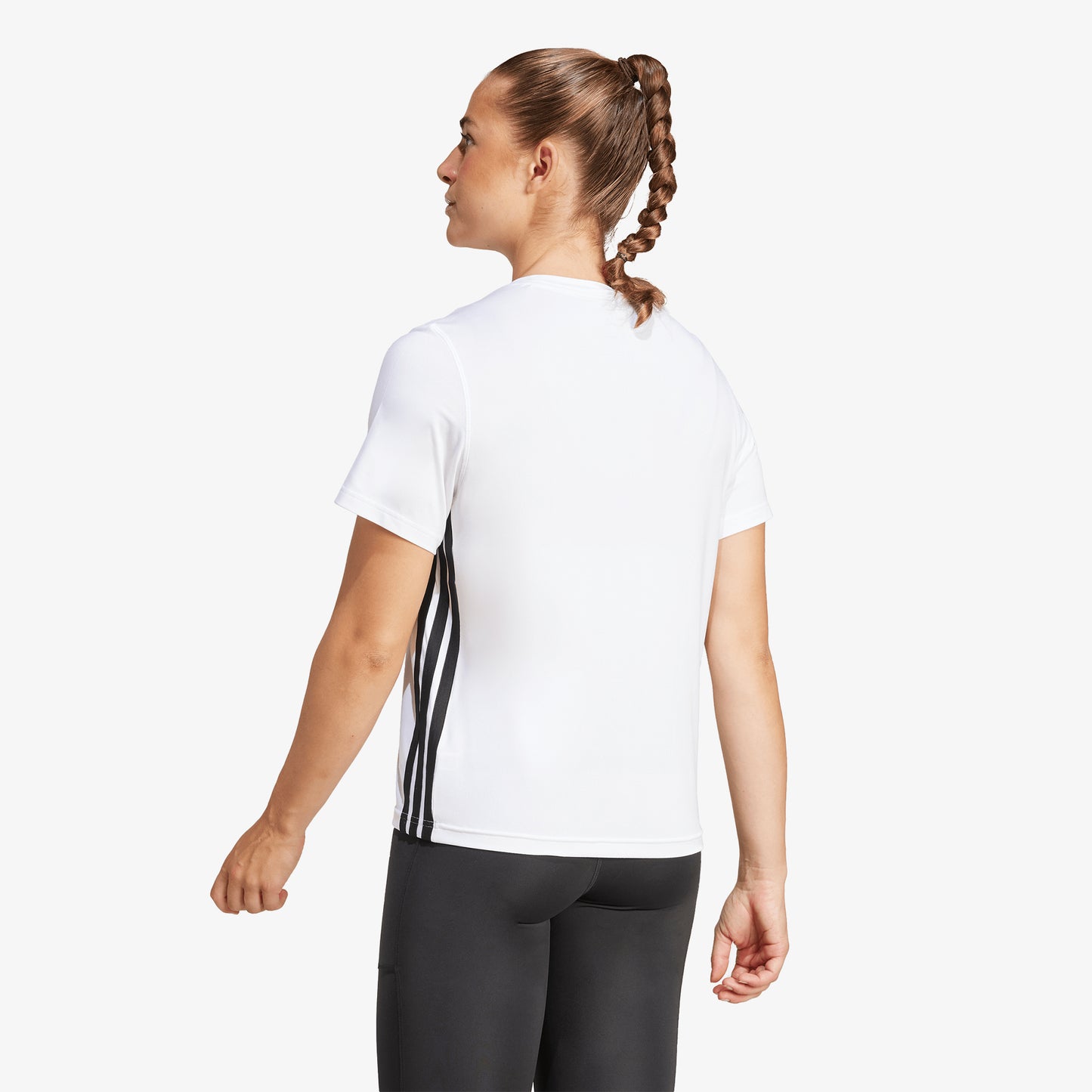 Camiseta Adidas Essentials 3 Tiras Mujer Blanco