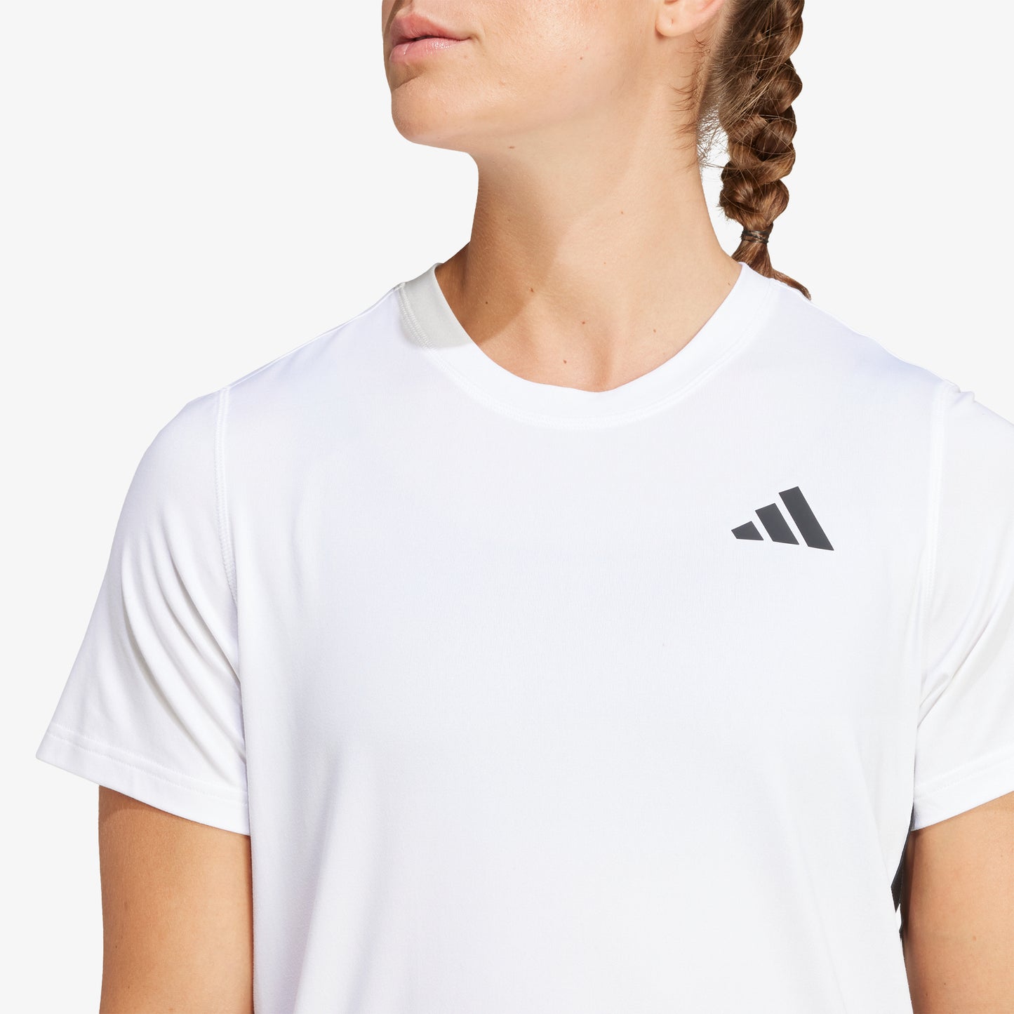 Camiseta Adidas Essentials 3 Tiras Mujer Blanco