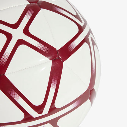 Balón Adidas Starlancer Unisex Blanco Rojo