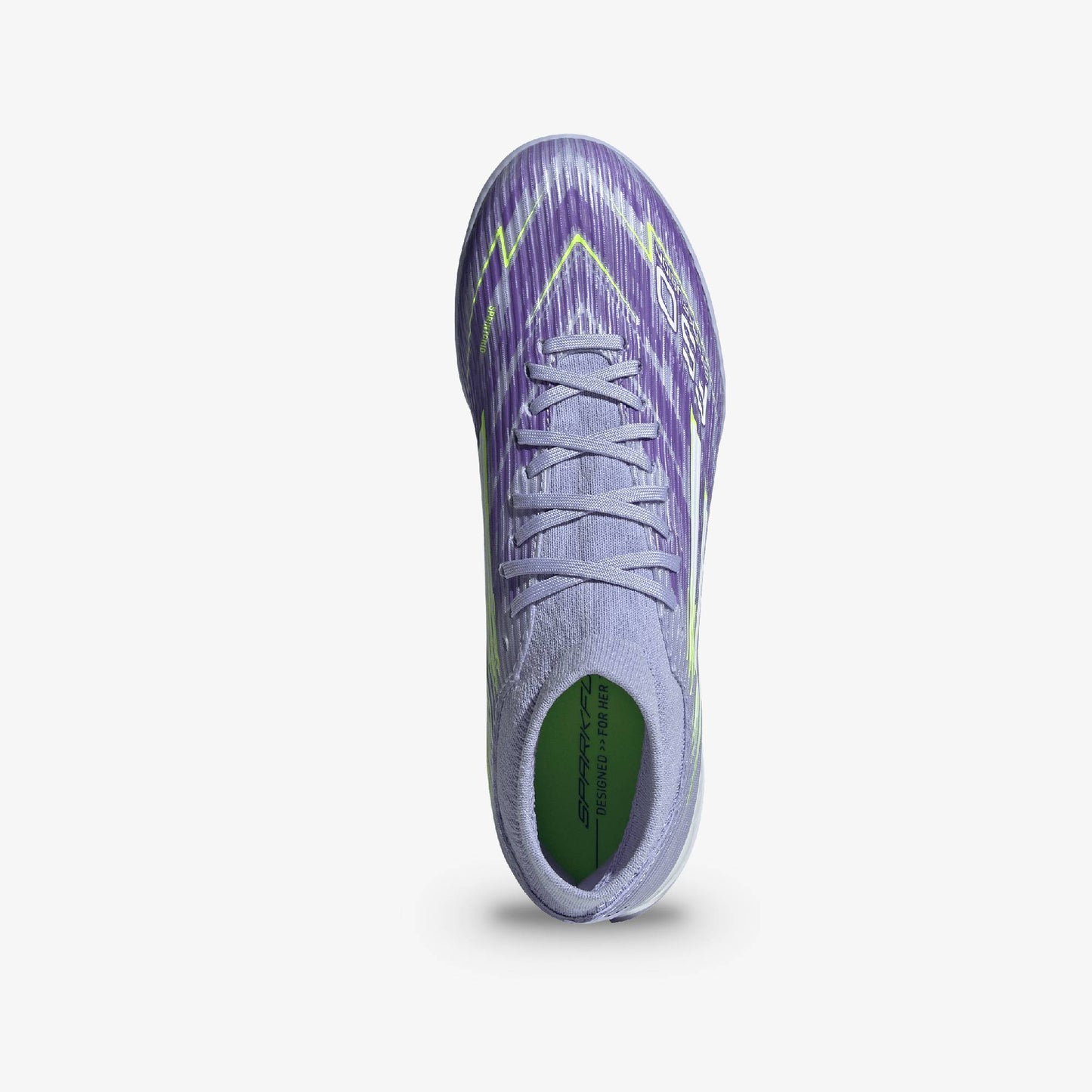 Guayos Sintética Adidas F50 Sparkfusion Mujer Lila Verde