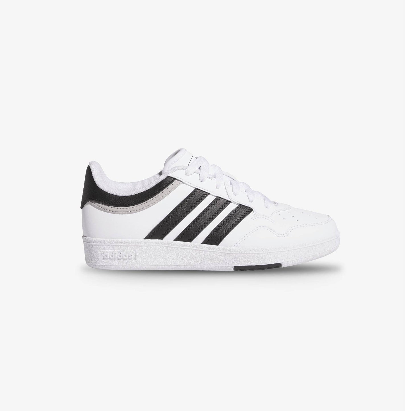 Tenis Adidas Hoops 4.0 Niño Blanco Negro