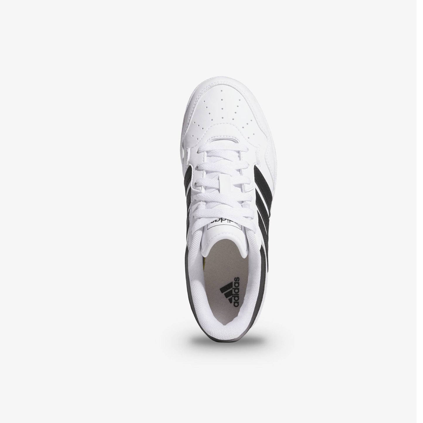 Tenis Adidas Hoops 4.0 Niño Blanco Negro