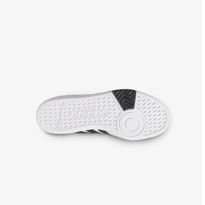 Tenis Adidas Hoops 4.0 Niño Blanco Negro