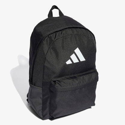 Morral Adidas Classic 3 Barras Logo Unisex Negro