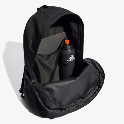 Morral Adidas Classic 3 Barras Logo Unisex Negro