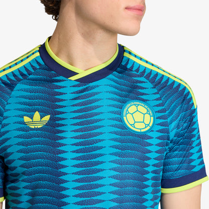 Camiseta Adidas Visitante Selección Colombia 26 Hombre Azul
