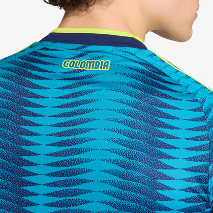 Camiseta Adidas Visitante Selección Colombia 26 Hombre Azul