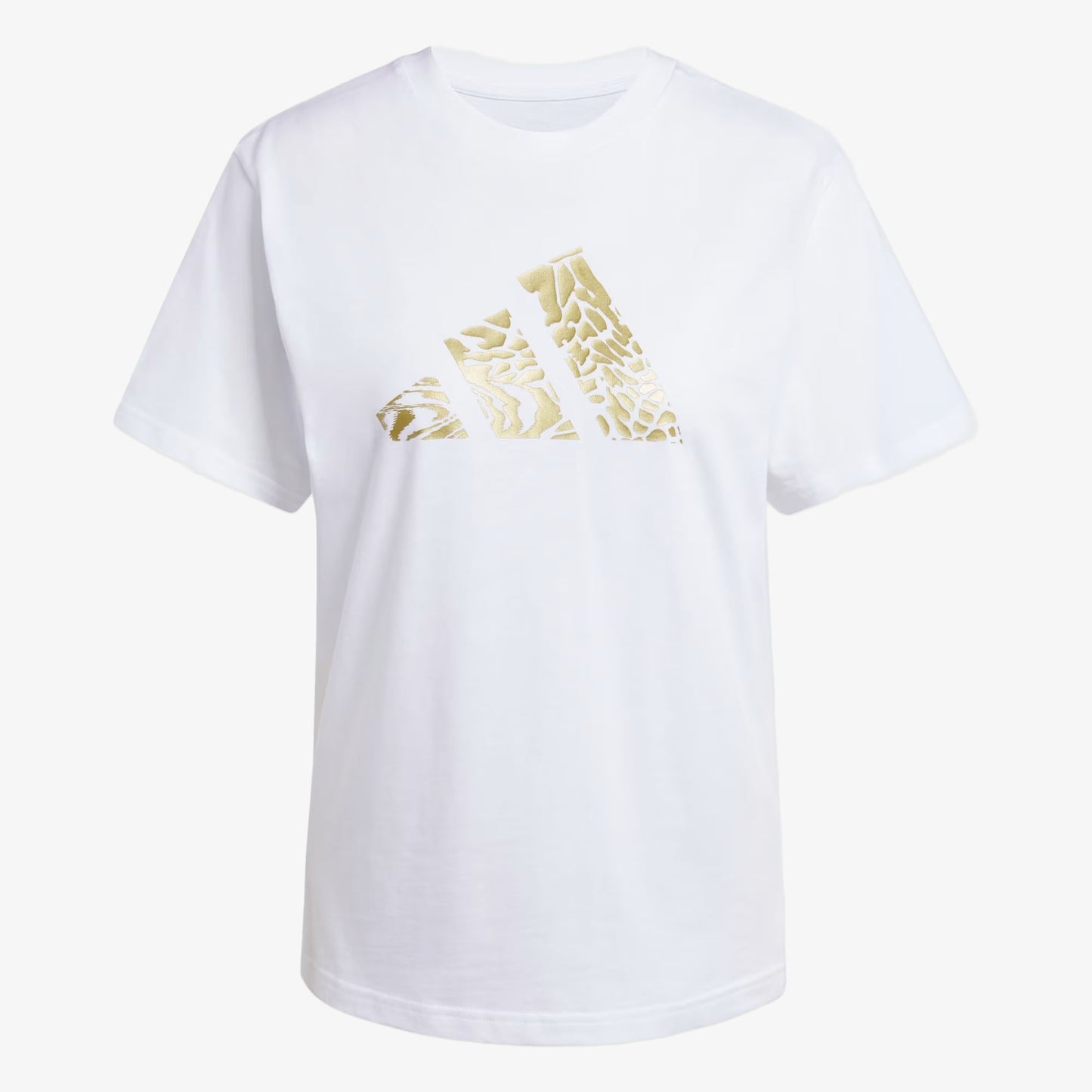 Camiseta Adidas Tech Metallic Mujer Blanco