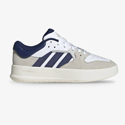 Tenis Adidas Court 24 Hombre Blanco Azul