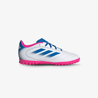 Guayos Sintetica Adidas Goletto IX Unisex Blanco Azul Fucsia