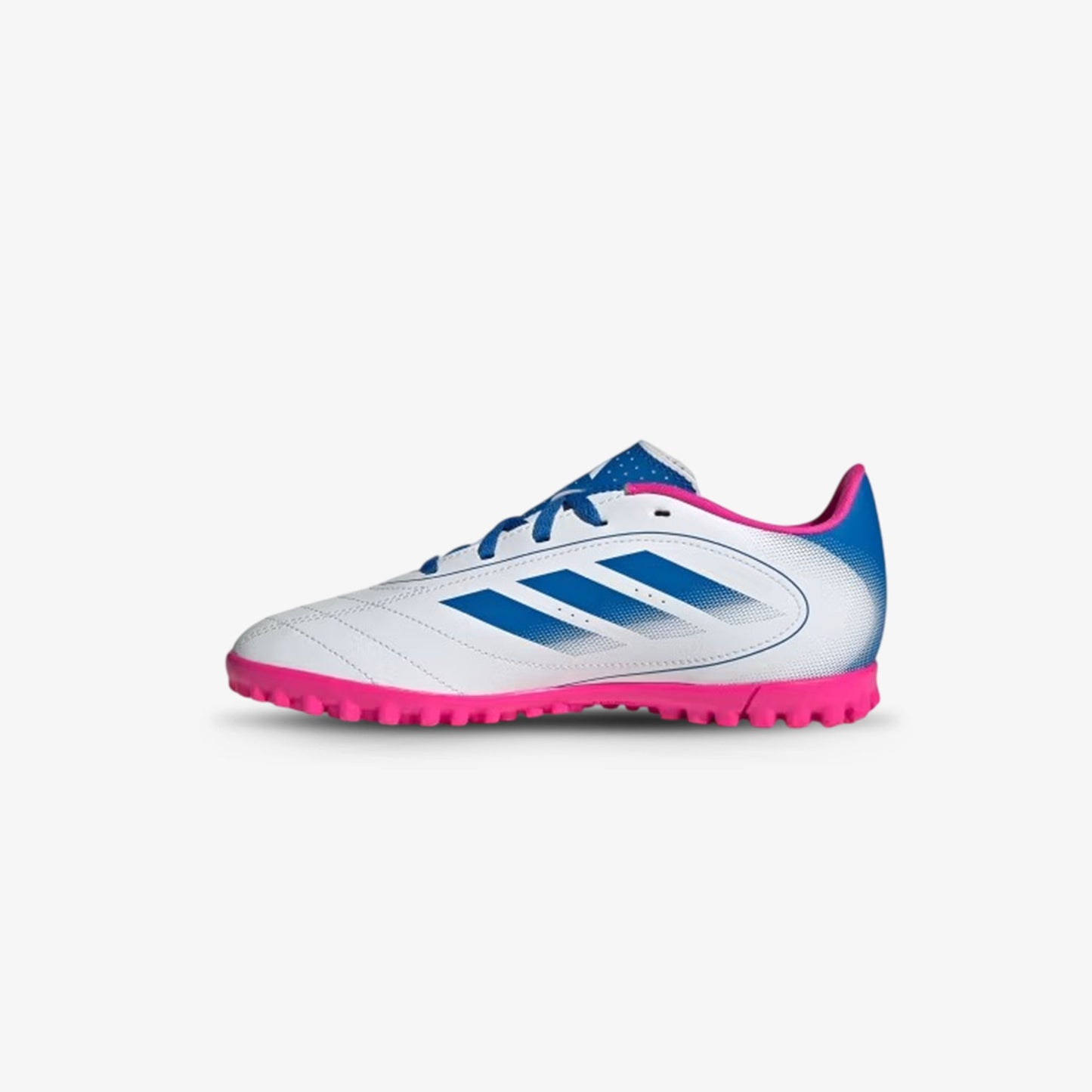 Guayos Sintetica Adidas Goletto IX Unisex Blanco Azul Fucsia