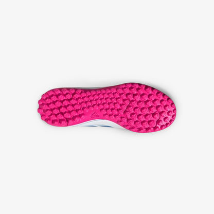 Guayos Sintetica Adidas Goletto IX Unisex Blanco Azul Fucsia