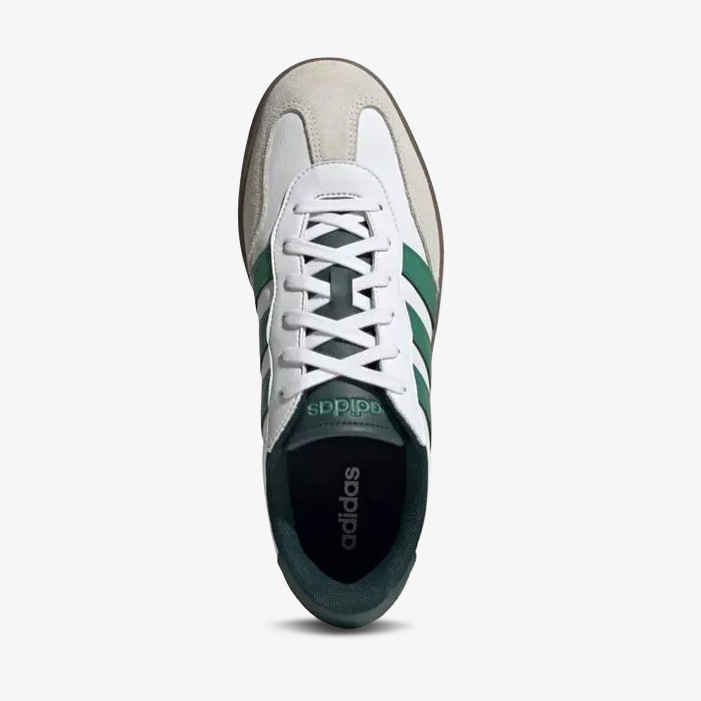 Tenis Adidas Barreda Hombre Blanco Verde Gamuza
